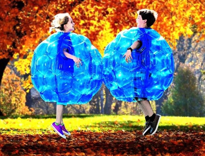 Inflatable bumper balls