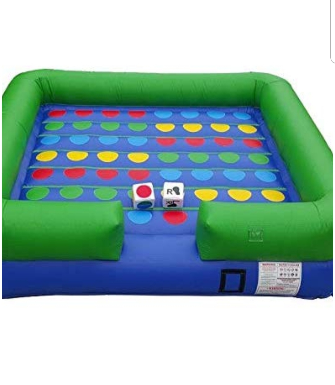 Inflatable Twister game